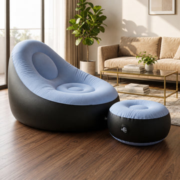Inflatable Sofa Chair – Portable, Comfortable Indoor & Outdoor Seating - Anuloria 
