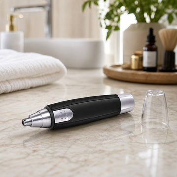 Ear & Nose Hair Trimmer – Painless, Battery-Operated | Calm & Curl - Anuloria 