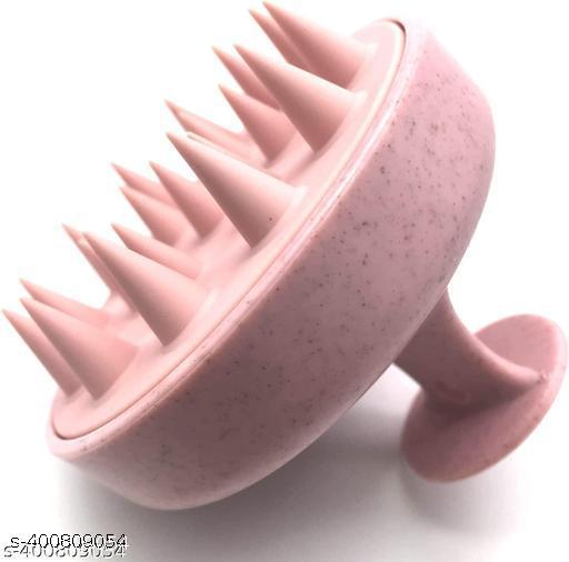 Head Massager (Marble Pink), Scalp Massager, Scalp Massager For Hair Growth, Hair Massager, Hair Massager For Hair Growth, Hair Scalp Massager Brush, Hair Wash Brush, Head Scrubber, Hair Scalp Massager Shampoo Brush - Ariva Store
