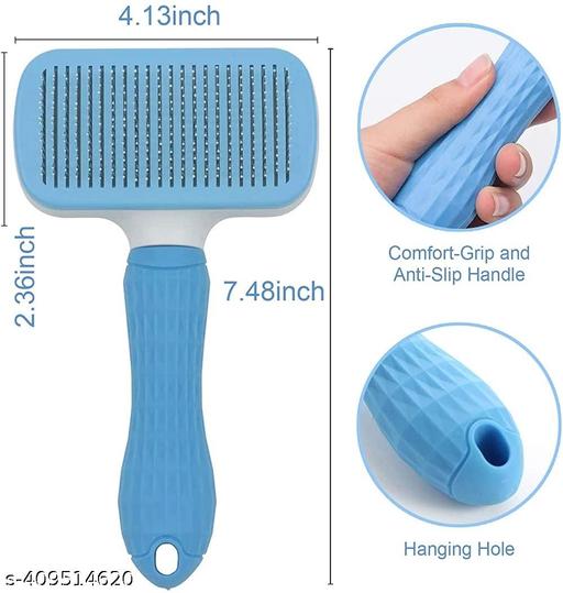 "PETFUN pet grooming auto slicker  : Professional Grooming for Dogs & Cats Made Effortless!" - Ariva Store