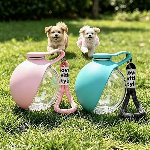  Portable 2-in-1 Pet Water Bottle with Foldable Bowl - Ariva Store