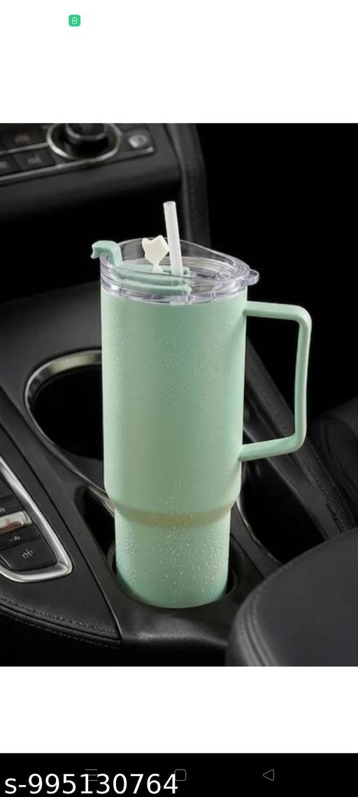 Trendy Tumbler Bottle with Lid & Straw | Water Bottle with Handle Plastic Tumbler (1800 ml) - Ariva Store