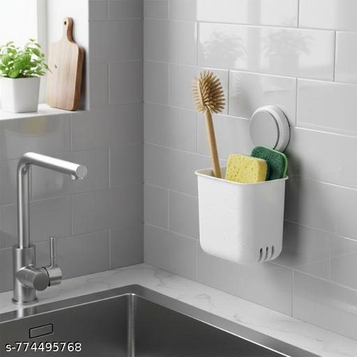 Heavy Duty Adhesive Wall Mount Multigrip Toothbrush Holder with Quick Installation, Drain Hole Bottom, Multipurpose Bathroom and Kitchen Organizer for Brushes Toothpaste Tools - set of 4 - Ariva Store