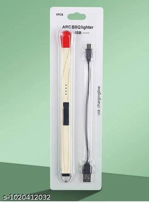Match Stick Shaped Gas Lighter for Kitchen | Long Handle Butane Gas Lighter for Stove, Candle & BBQ | Windproof Flame Lighter, Refillable Multipurpose Lighter for Outdoor Use & Home - Ariva Store