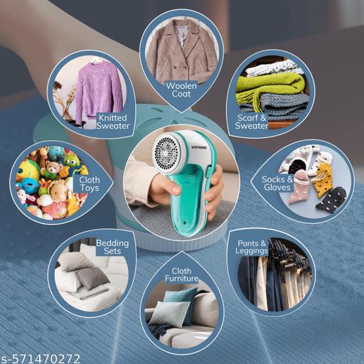 Lint Remover for Clothes, Sweaters, Woolen, Blankets & Fabrics | Fabric Shaver Fuzz Remover | Portable Electric Lint Cleaner for Winter Wear, Jackets, Upholstery, Curtains - Ariva Store