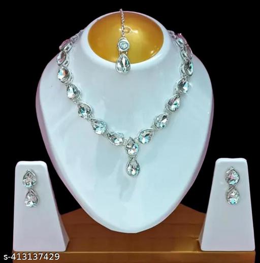 SR-LATEST Vsafe AD NECKLESS EARRING SET - Aurafashion