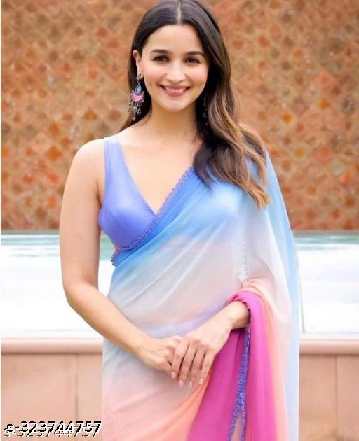 Aliya Bhatt saree - Aurafashion