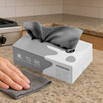Magic Wipe Cleaning Cloths – Thick, Absorbent & Multi-Purpose (20 Pc) - Aurafashion