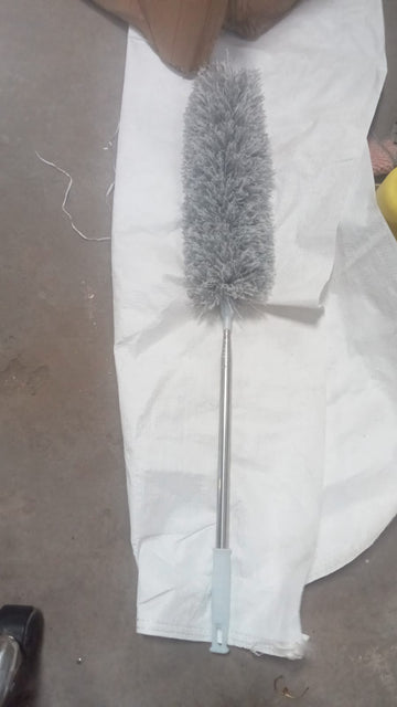 Microfiber Duster – 100-Inch Extendable Handle | Velvet Wipe - Aurafashion