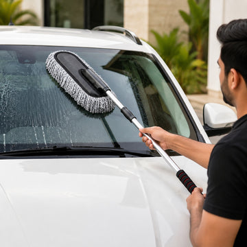 Car Duster – Retractable Handle Microfiber | Velvet Wheels - Aurafashion