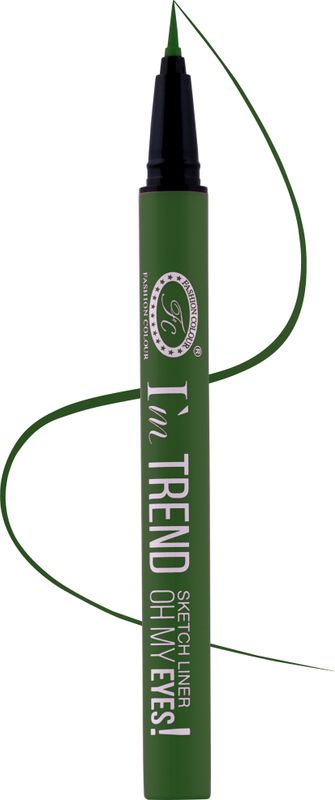 Fashion colour im trend sketch eyeliner smudge-proof quick dry long lasting 0.7 ml - Aurafashion