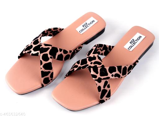 ZEBRA LOOK FLATS FOR WOMEN & GIRLS - Aurafashion
