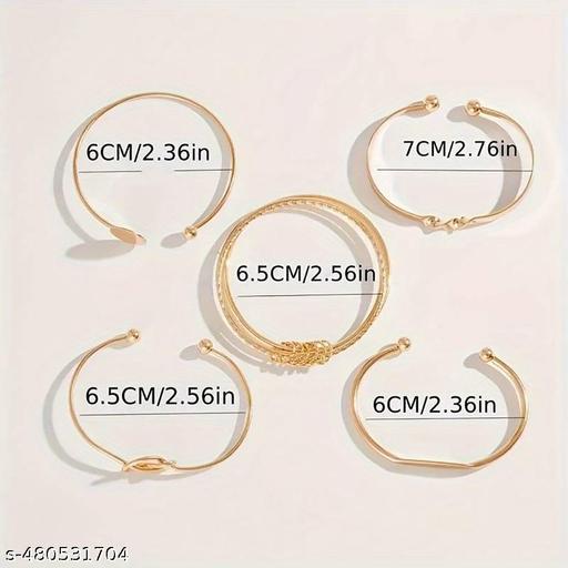 Birthday Gift For Sister Design  Bracelet For Women Twisted Gold-Plated Light Luxury Opening Bangle - Aurafashion