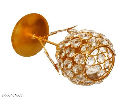 Crystal Blossom Tealight Holders - Aurafashion