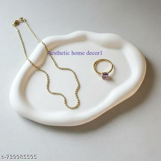 The "Aesthetic Wave" Jewelry Tray - Off White - Aurafashion