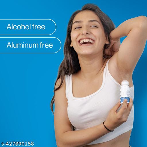 4% Aha Bha Underarm Roll On | Controls Odour & Reduces Pigmentation | 0% Alcohol & 0% Aluminium | Flora Fragrance (50 ml) - Aurafashion