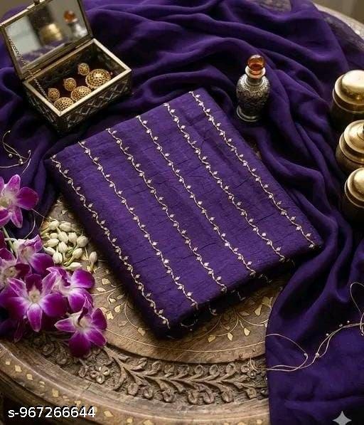Rangoli Crush Saree with Siquence Embroidery  Blouse a popular choice for festive occasions like weddings - Aurafashion