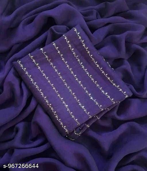 Rangoli Crush Saree with Siquence Embroidery  Blouse a popular choice for festive occasions like weddings - Aurafashion