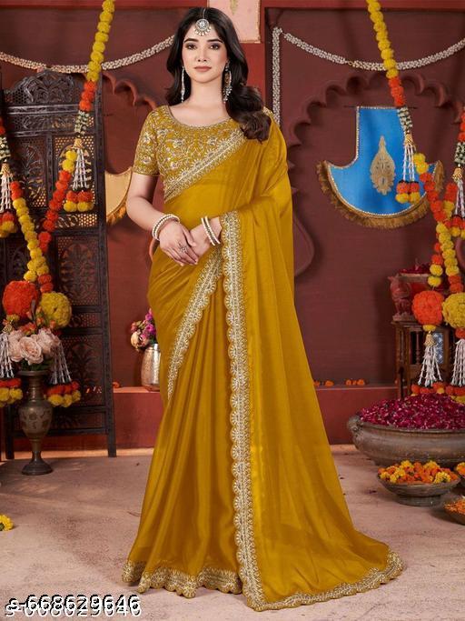 Rangoli silk embrodary work|| Women silk saree with embroidery work||Women Party wear saree|| wedding saree for women - Aurafashion