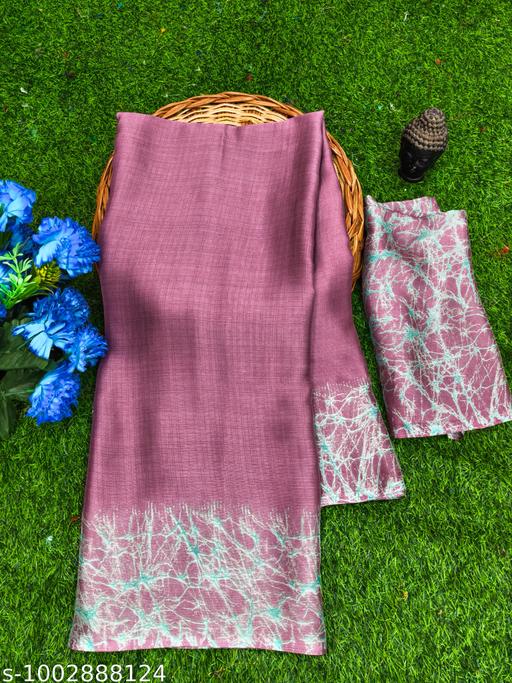 Women's Chiffon Georgette Printed Saree With Designer Border & Pallu Fancy Party Wear Saree - Aurafashion