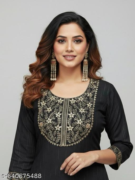 Most fashionable Cotton embroidery Work dupatta set for Women - Aurafashion