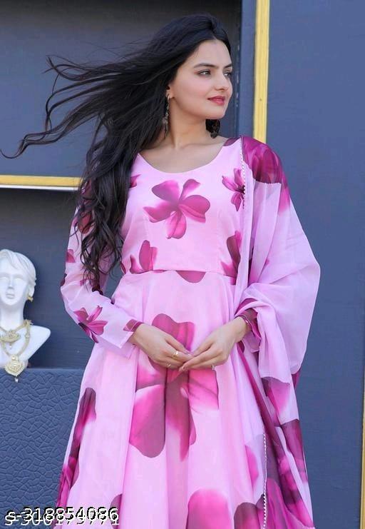 Gown With Dupatta - be cart
