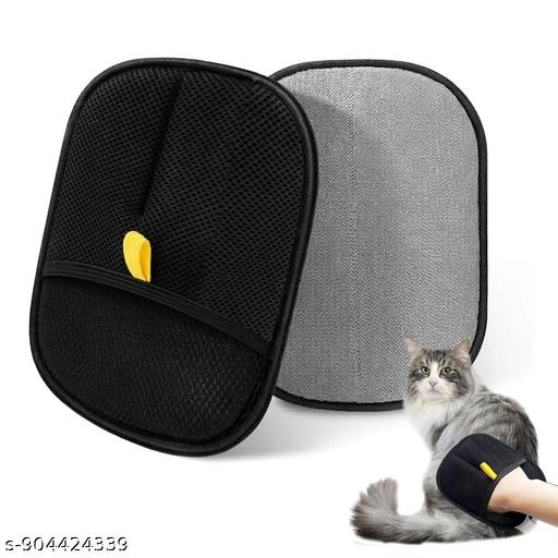 Pet Hair Remover Glove – Gentle Grooming & Shedding Glove for Dogs & Cats Reusable |Pet Hair Remover Tool for Clothing, Couch, Carpet, Cat Grooming Gloves|{Pack -1}