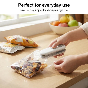 Mini Bag Sealer, 2 in 1 Seal & Cutter Heat Sealers - Nova Cart