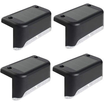 4-Piece Solar Waterproof Garden, Stair & Railing Lights - Nova Cart
