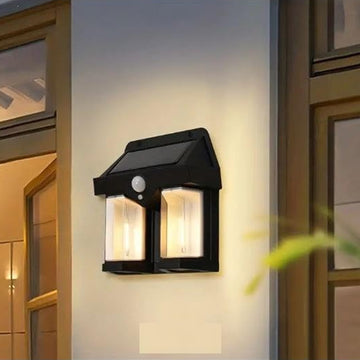 Outdoor Solar Wall Lamp Waterproof High Quality Induction Garden Night Lamp 1 Pc - Nova Cart