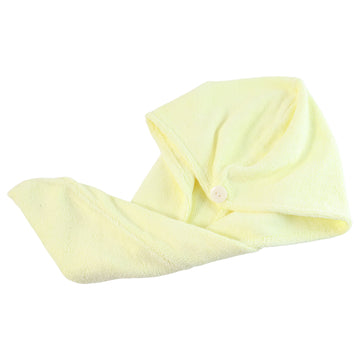 Quick Turban Hair-Drying Absorbent Microfiber Towel (1 Pc / Mix Design) - Nova Cart