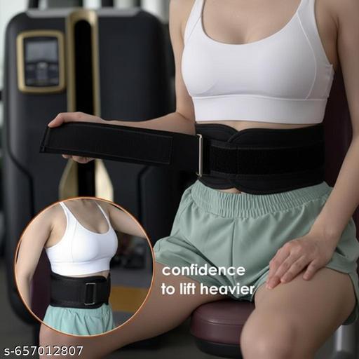 Gym Waist Support Belt for Workout & Weight Training | Adjustable Hip & Waist Support for Men and Women - Caafila