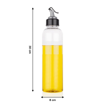 Oil Dispenser 1L – Clear Drip-Free Plastic Bottle | Vastate - CartCo.Online
