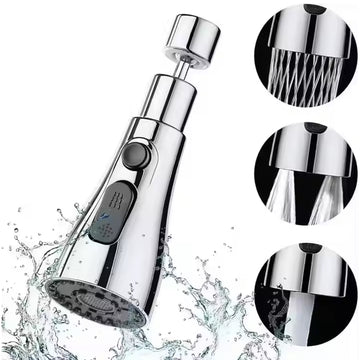 Kitchen Faucet Sprayer – 3-Function Pull Down | DeoDap