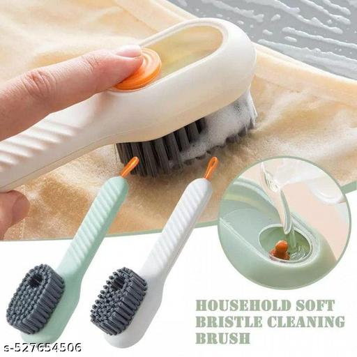 Automatic Liquid Shoe Cleaning Brush with Built-in Soap Dispenser |Multifunctional Cleaning Brush with Liquid Dispenser for Clothes, Shoe Cleaner, Sneaker Cleaner - CartCo.Online