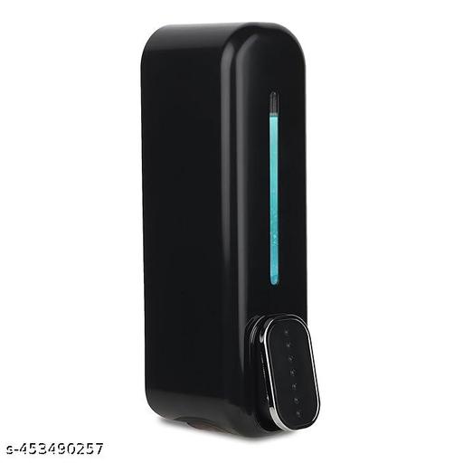 Premium Look Wall-Mounted Soap Dispenser, 350 ML, Black, Single Chamber Bathroom Liquid Dispenser - CartCo.Online