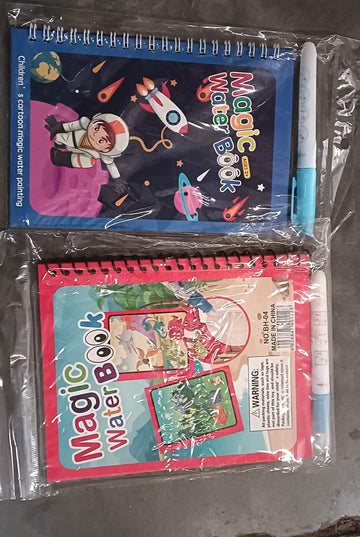 Magic Water Coloring Book – Reusable Mess-Free Fun for Kids | Inventive Play - CartCo.Online