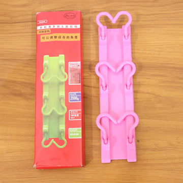 Multi-Purpose Hanging Organizer – 6 Durable Pink Hooks - CartCo.Online