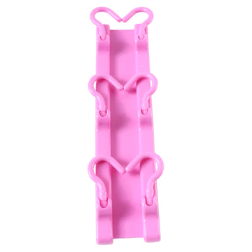Multi-Purpose Hanging Organizer – 6 Durable Pink Hooks - CartCo.Online