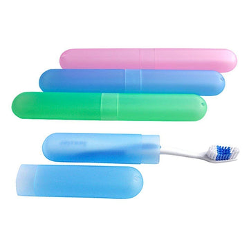 Toothbrush Travel Case – Hygienic Plastic Holder | BrushedUp - CartCo.Online