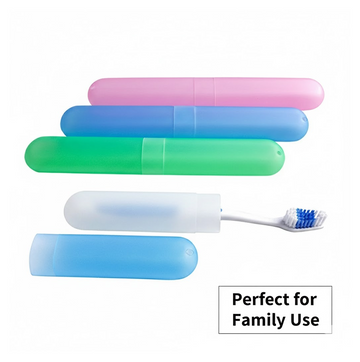 Toothbrush Travel Case – Hygienic Plastic Holder | BrushedUp - CartCo.Online