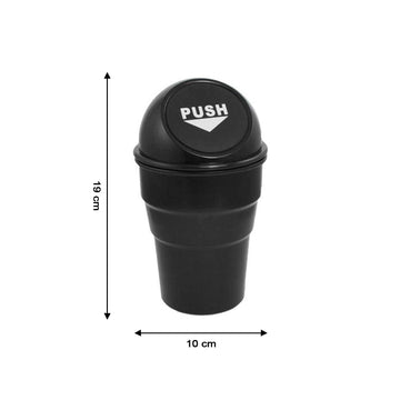 Car Dustbin – Compact & Portable Waste Bin for Vehicles | Velvet Wheels - CartCo.Online