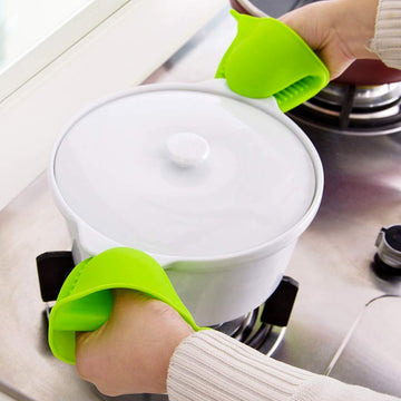 Silicone Heat Resistant Potholder – Kitchen & Baking Mitt | Jiaqi - CartCo.Online