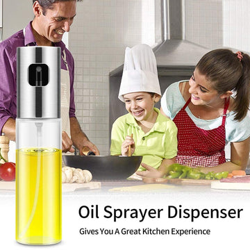 Oil Sprayer Dispenser – 100ml Glass Bottle for Cooking | Own Hydrate - CartCo.Online
