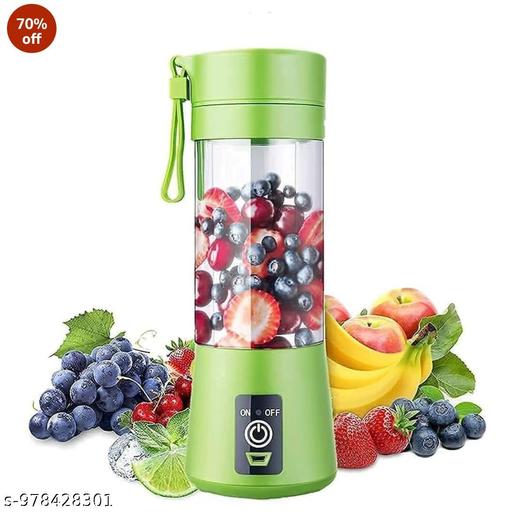 Mini Portable Blender Juicer Grinder USB Rechargeable 6 Blade Fruit Smoothie Maker Pink - Crispix 