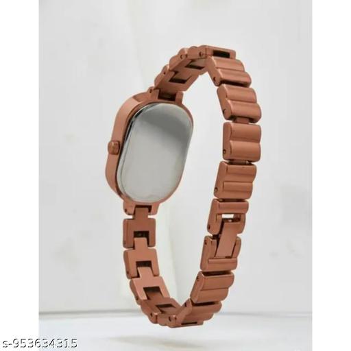 Luxury Women’s Wrist Watch – Elegant Brown Quartz Watch, Minimalist Ladies’ Fashion Timepiece" - Crispix 