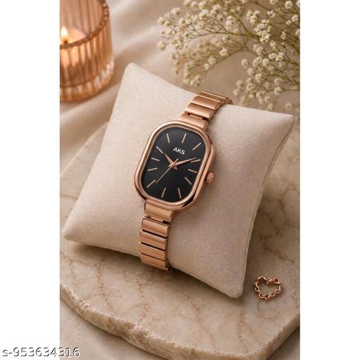 Luxury Women’s Wrist Watch – Elegant Rose Gold Quartz Watch, Minimalist Ladies’ Fashion Timepiece" - Crispix 