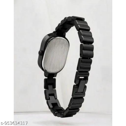 Luxury Women’s Wrist Watch – Elegant  Black Quartz Watch, Minimalist Ladies’ Fashion Timepiece" - Crispix 