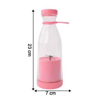 Portable Juicer Blender – 420ml Smoothie Maker with 6 Blades | Dabster - Crispix 