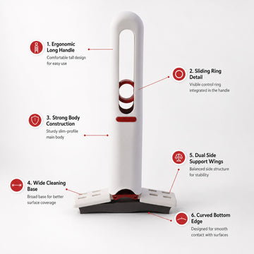 Handheld Mini Cotton Mop – Quick & Streak-Free Cleaning Tool - Crispix 